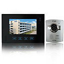 Wired Intercom 7 Inch Touch Screen Video Door Phone with ABS Camera (1 Camera To 1 Monitors)
