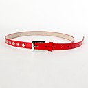 TS Leather Metallic Knot Belt