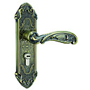 Antique Brass Finish Zinc Alloy Left Hand or Right Hand Double Blot Mortise Lock