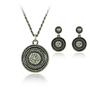 onirique dames collier de perles et boucles d'oreilles ensemble de bijoux (50 cm)