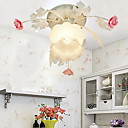Floral Ceiling Light in Rose Decorration