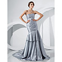 Trumpet/Mermaid Sweetheart Court Train Taffeta Evening Dress