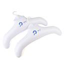  gonfiabili appendiabiti viaggio (bianco, 2 confezioni)