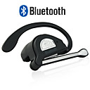 inalámbrica Bluetooth para auriculares con micrófono ajustable (negro)