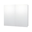 Bathroom Mirror Cabinet with Two Doors