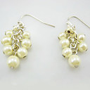 Accent Pearls Hook Earring