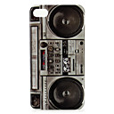 Unique Cassette Recorder Pattern Protective Case for iPhone 4 and 4S