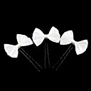  lindas flores de cetim arco grampos menina / headpiece (Conjunto de 3)