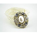  모조 진주에서 ladies'rhinestone 팔찌