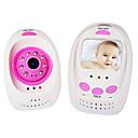 2.4GHz Wireless Digital IR Night Vision Baby Monitor with 2.4" TFT LCD
