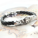 cráneo, volando de titanio pulsera de acero