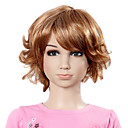 parrucca-2 senza cappuccio corto grado superiore di sintesi di moda bambini Curly colori disponibili