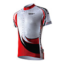 SPAKCT-Mens Cycling Short Sleeve Jerseys With 100% Polyester And Quick Dry Function Fabrics Skeleton Design