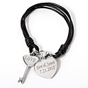 bracelet personnalisé avec des charmes principaux et le cœur