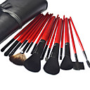 Professional Brush Set With Dark Lovely Pouch(15 Pcs)
