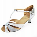 Customized T-strap Leatherette And Sparkling Glitter Dance Shoes (More Colors)