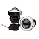 H3 Halogen Fog Light with Angle Eyes, 1 Pair