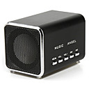 elegante mini altavoz de la tarjeta de memoria microSD (negro)