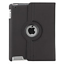 Estuche con Soporte Rotativo de 360 Grados Para el Nuevo iPad e iPad 2 (Negro)