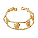pulsera de titanio plateado damas elegantes de los