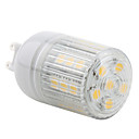 g9 3.5W 27x5050 SMD 300lm 2800-3200K warm wit licht geleid maïs gloeilamp (230v)