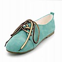 Leatherette Closed Toe Flats/Sneakers With Laces (More Colors)
