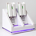  Dual USB Charging Stand/Station/Dock + Battery Pack for Wii Remote (White)