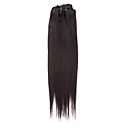 15 inch 7 stuks 70% menselijk haar zijdezacht rechte clip in hair extensions meerdere kleuren verkrijgbaar