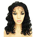 Full Lace with Stretch on Crown Long Wavy Indian Remy Hair Wig