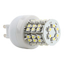 g9 3w 48x3528 SMD 150lm 5500-6500k natuurlijk wit licht led corn lamp (230v)