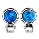 55W 3000K 1000-Lumen H3 Halogen Car Fog Lights (Yellow Light, DC 12V, 1 Pair)