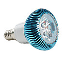 3 * 1W E14 270lm 3000K 3-bombilla LED de luz blanca cálida (85-265V)