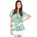 Women Chiffon Dress Skirt Suit