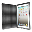 ultra-dunne streep stijl beschermhoes voor nieuwe ipad (grijs)