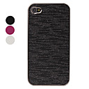 Electroplating Lines Style Case for iPhone 4 and 4S (Assorted Colors)