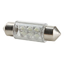 36mm 6-LED Weißes Licht Glühbirne fürs Auto  (DC 12V)