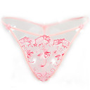 Pink Sexy Lace Underwear Pants, T-Back
