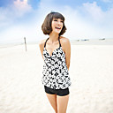 Blumen-Design Halfter schwimmen Kleid