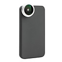 0.24x 190 Degree Super Fish Eye Thread Lens with Back Case for iPhone 4 and 4S