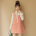 Baby Doll Wave Lined Dress
