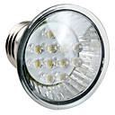 e27 à 12 DEL 60lm 0,8 1w 2800-3500K chaudes ampoules tache blanche (220-240v)
