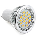 GU10 8W 16x5630SMD 640-720LM 3000-3500K Warm White Light LED Spot Bulb (220V)