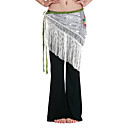 Dancewear Polyester With Sequins/Tassels Belly Dance Hip Scarf For Ladies