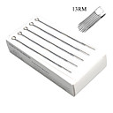 50 Pcs Sterile Stainless Steel Tattoo Needles 13RM
