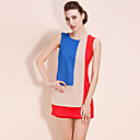 TS Quadrat Farbe Block Kleid (weitere Farben)
