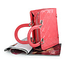 bolsa de couro moderno patente (28 centímetros * 14cm * 18cm)