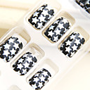 Dream Stars Nail Art Tips With Glue (24pcs)