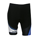 poliéster 80% kooplus-homens e 20% lycra calças 1/2 de ciclismo