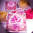 Rose Design Towel - Set of 2  (More Colors)