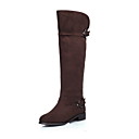 Leatherette Low Heel Knee High Boots Party / Evening Shoes (More Colors)